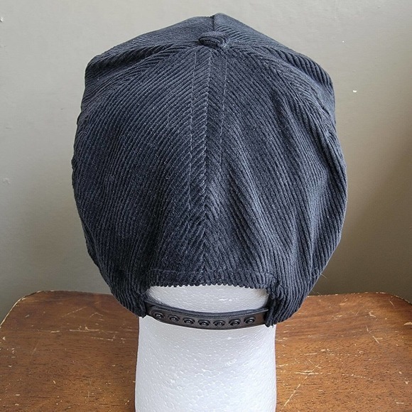 Vintage SeaTac Ford Truck Sales Inc. Corduroy, Snapback Hat Cap Black - Picture 4 of 9